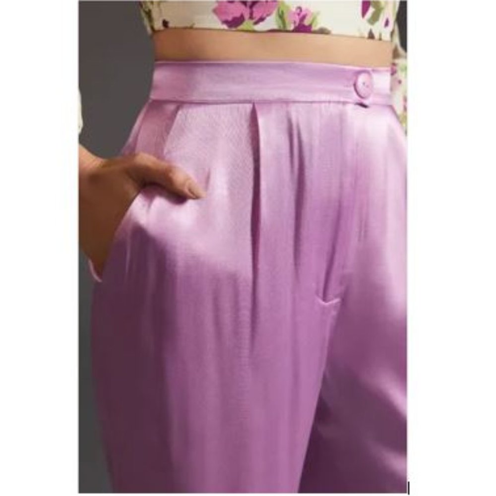 Corey Lynn Calter Petra Trousers in Rose from Anthropologie - Size Large - NWT - Picture 6 of 8